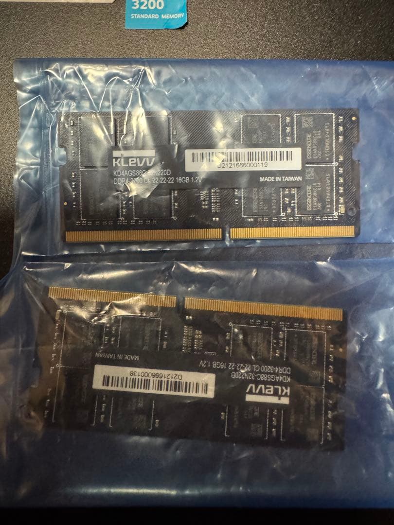 KLEVV DDR4 SDRAM SO-DIMM DDR43200 16GB×2