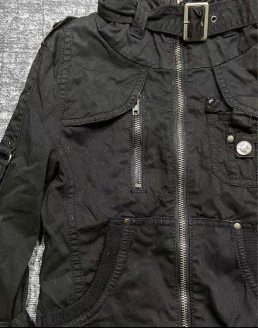 ジャケット・アウター y2k goth military Jacket 00s archive