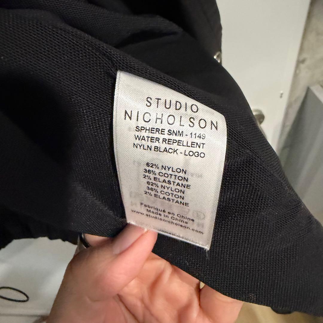 STUDIO NICHOLSON SPHERE コーチジャケット 黒 S