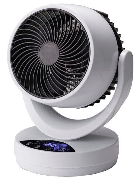 卓上扇風機 リモコン付き ホワイト