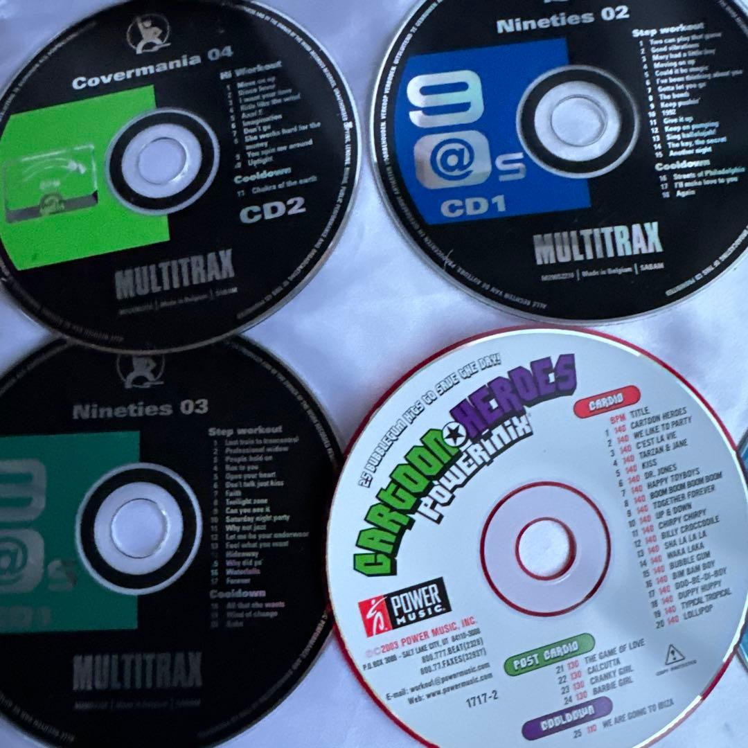 希少エアロビクス用CD26枚セット インストラクター専用 MULTITRAX等
