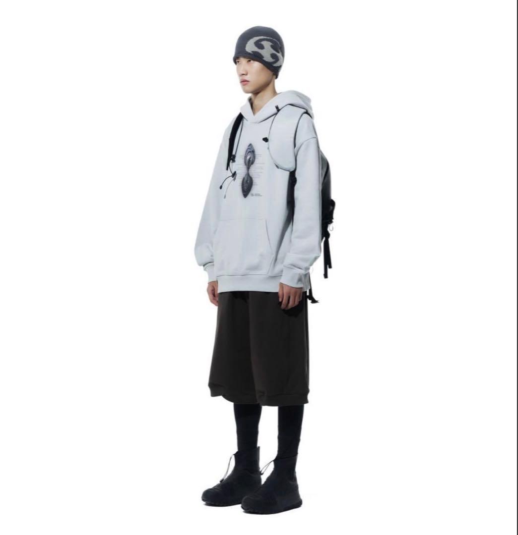 帽子 sansangear 24SS LOGO BEANIE [CHARCOAL]
