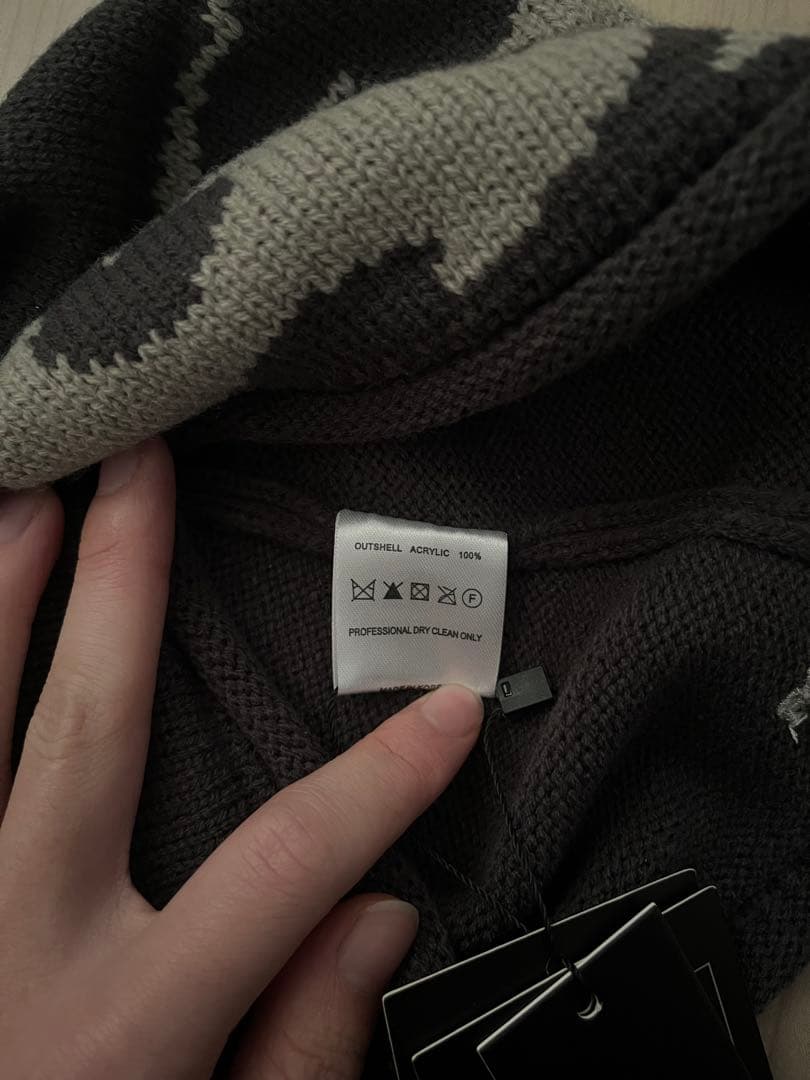 帽子 sansangear 24SS LOGO BEANIE [CHARCOAL]
