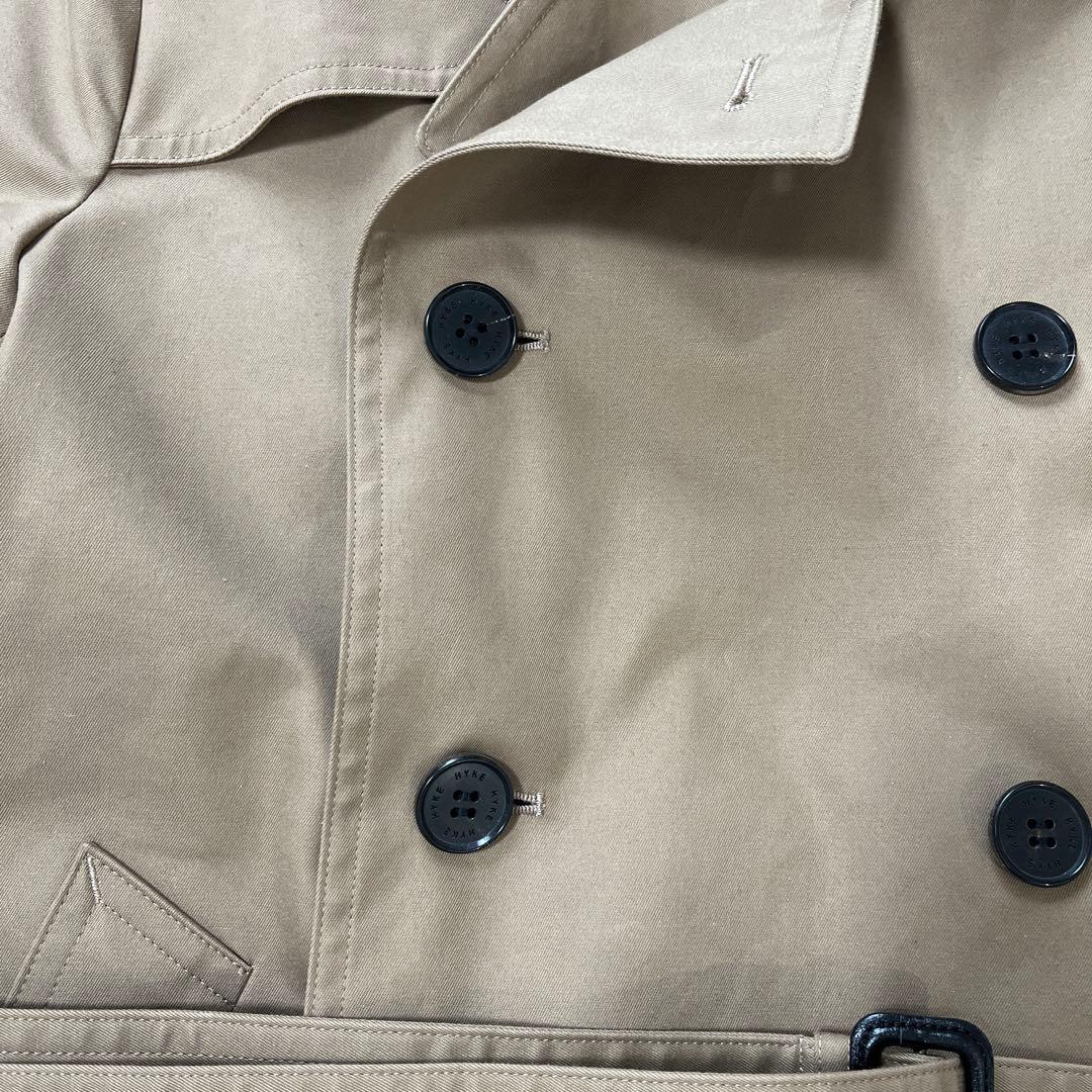 美品　HYKE ベージュ トレンチコート
