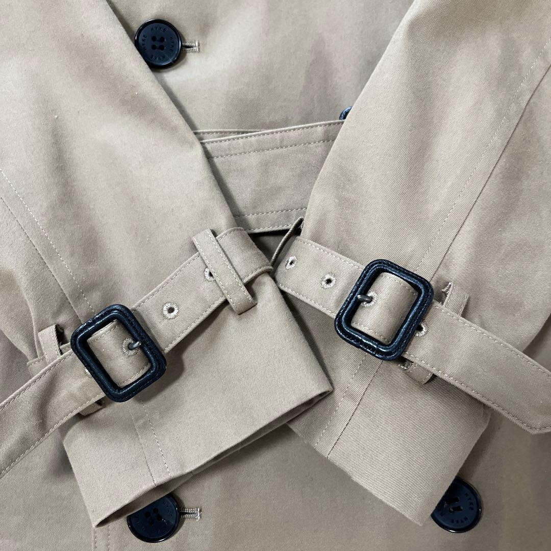 美品　HYKE ベージュ トレンチコート