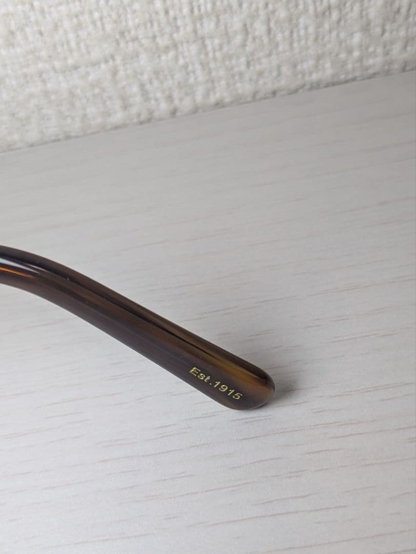 新品未使用 MOSCOT MILTZEN サングラス ブラウン×サックス