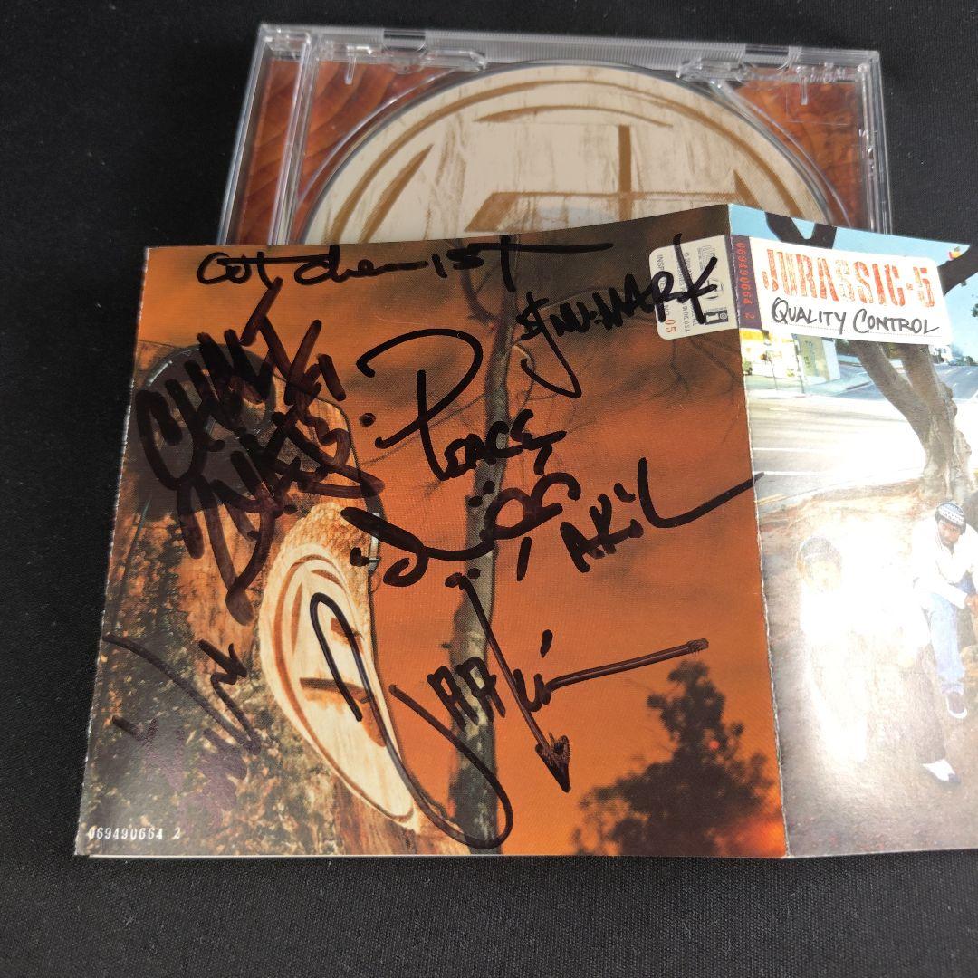 【サイン】 Jurassic 5 「Quality Control」&おまけCD