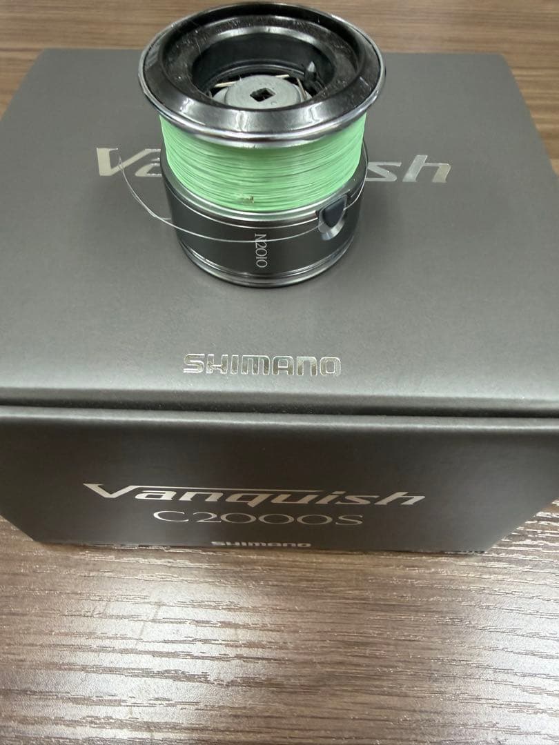 ［美品］シマノVanquish C2000S 夢屋スプール付き