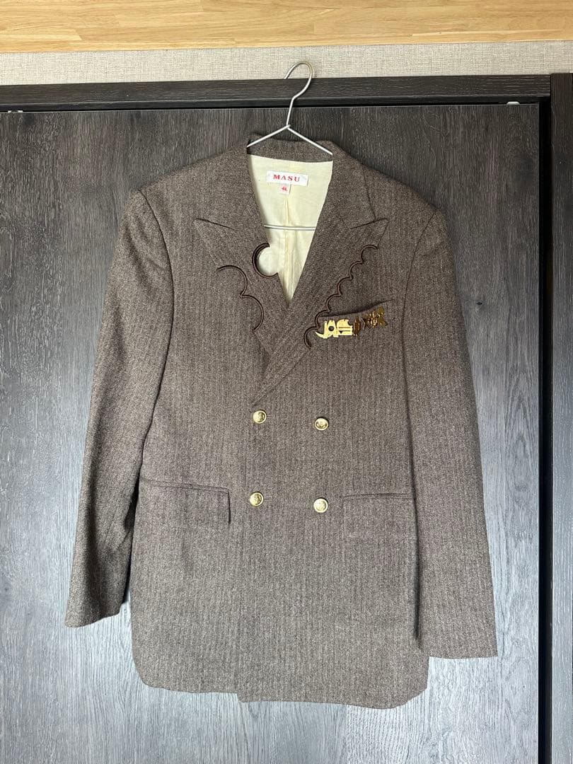 ジャケット・アウター MASU 22AW CRATER TAILORED JACKET 44