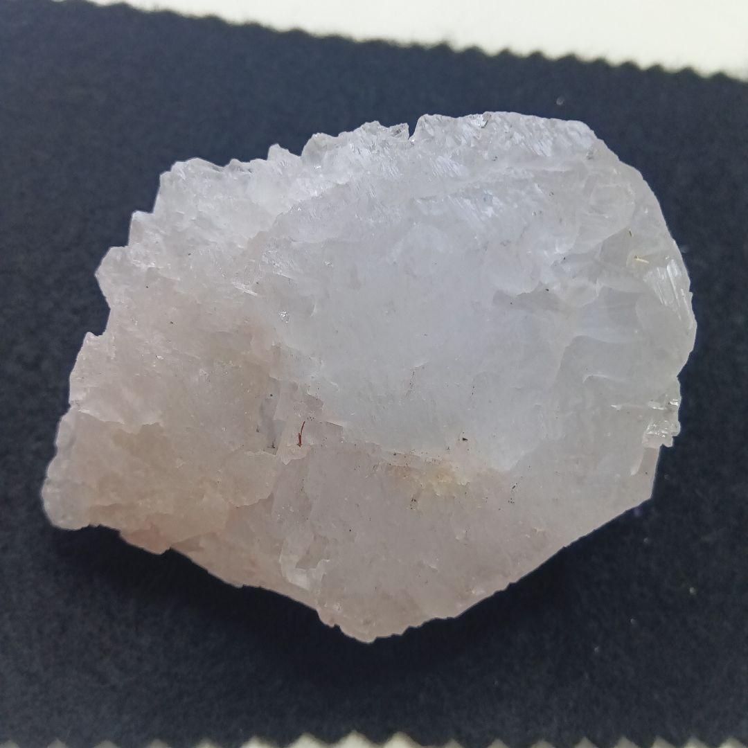 値下げ14 鉱物標本「エレスチャル」ワニ水晶　薄いピンク　希少