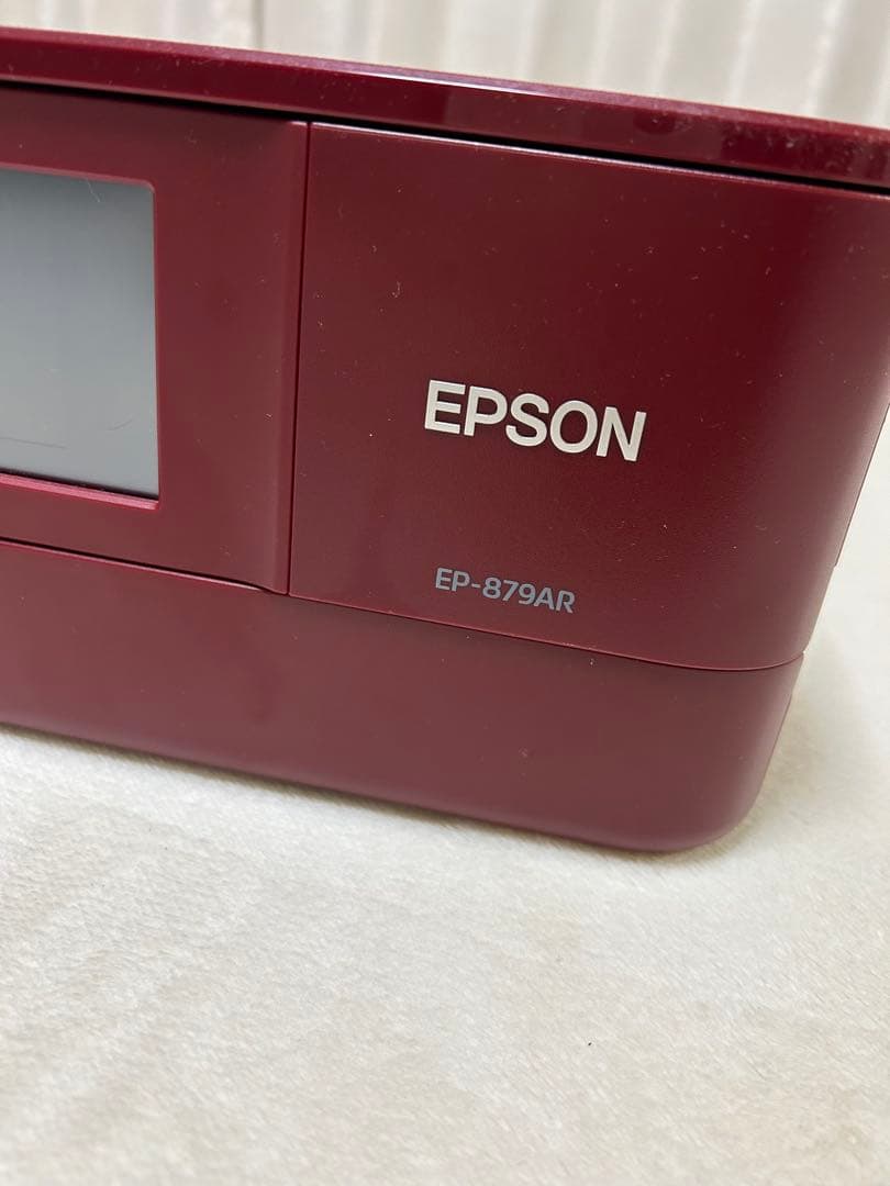 EPSON EP-879AR インクジェット複合機 ワインレッド