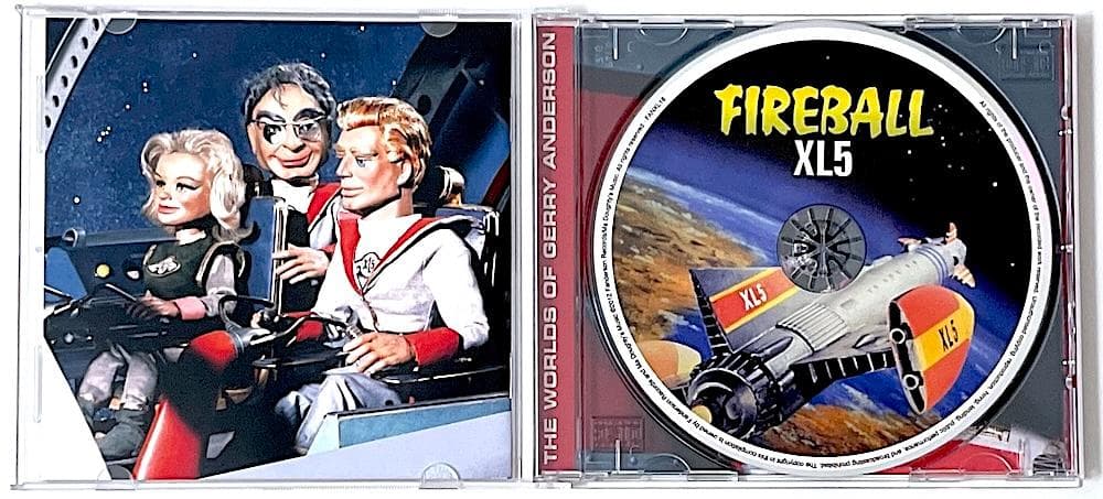 廃盤 限定盤 CD FIREBALL XL5 宇宙船XL-5 サウンドトラック