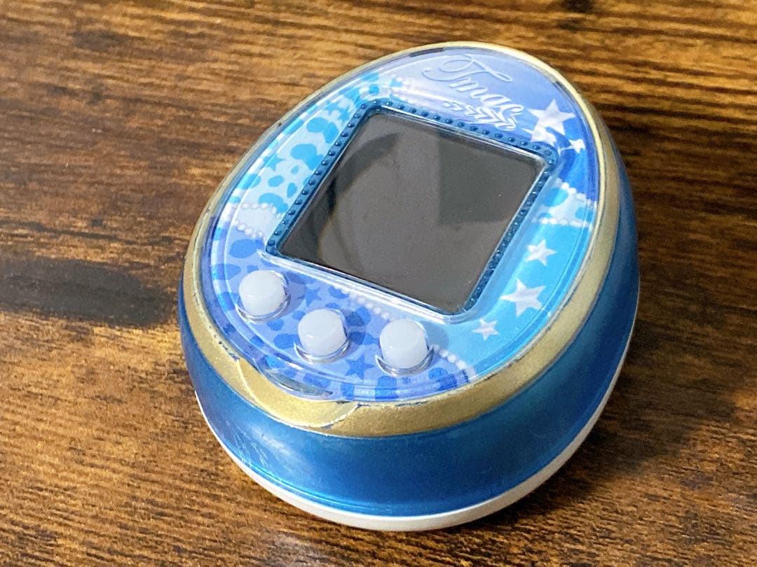 バンダイ BANDAI たまごっち4U ブルー　新品電池付き