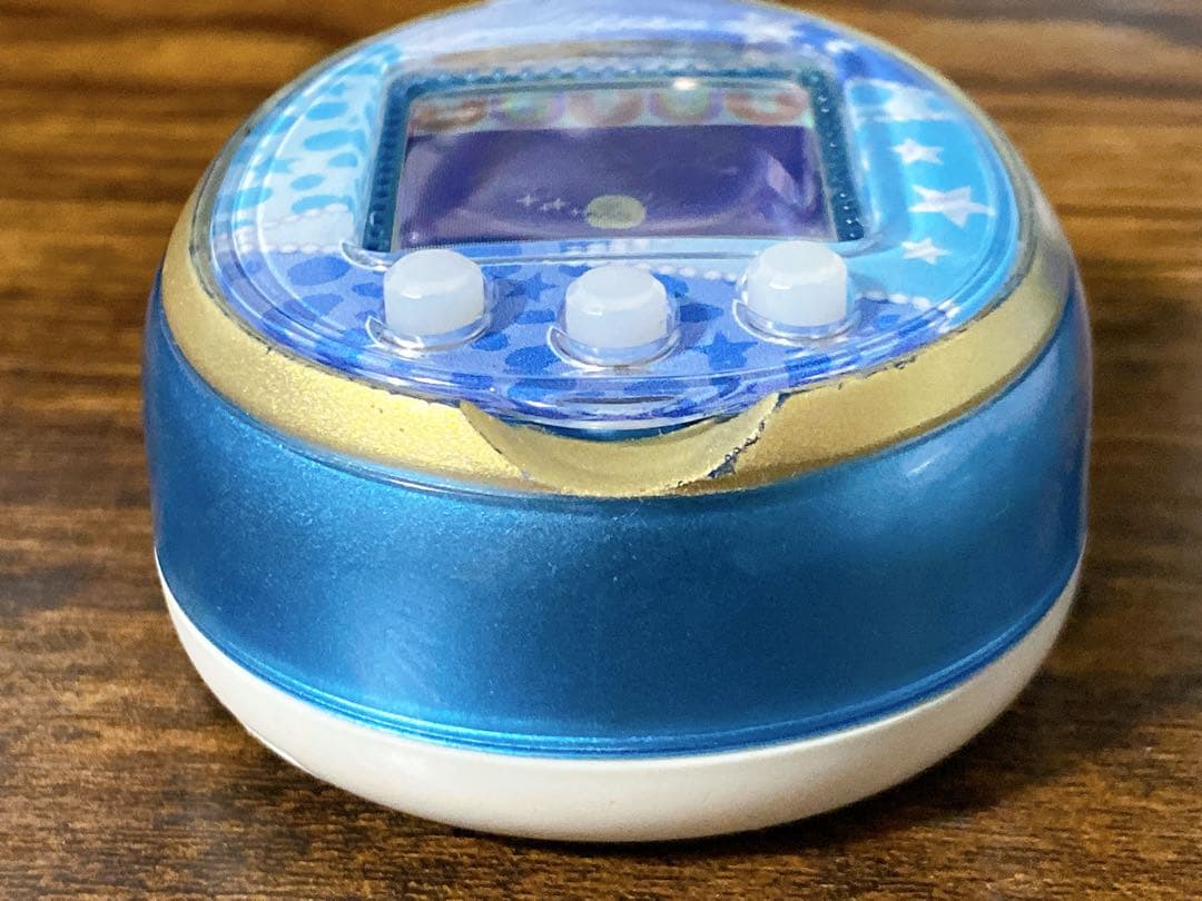 バンダイ BANDAI たまごっち4U ブルー　新品電池付き