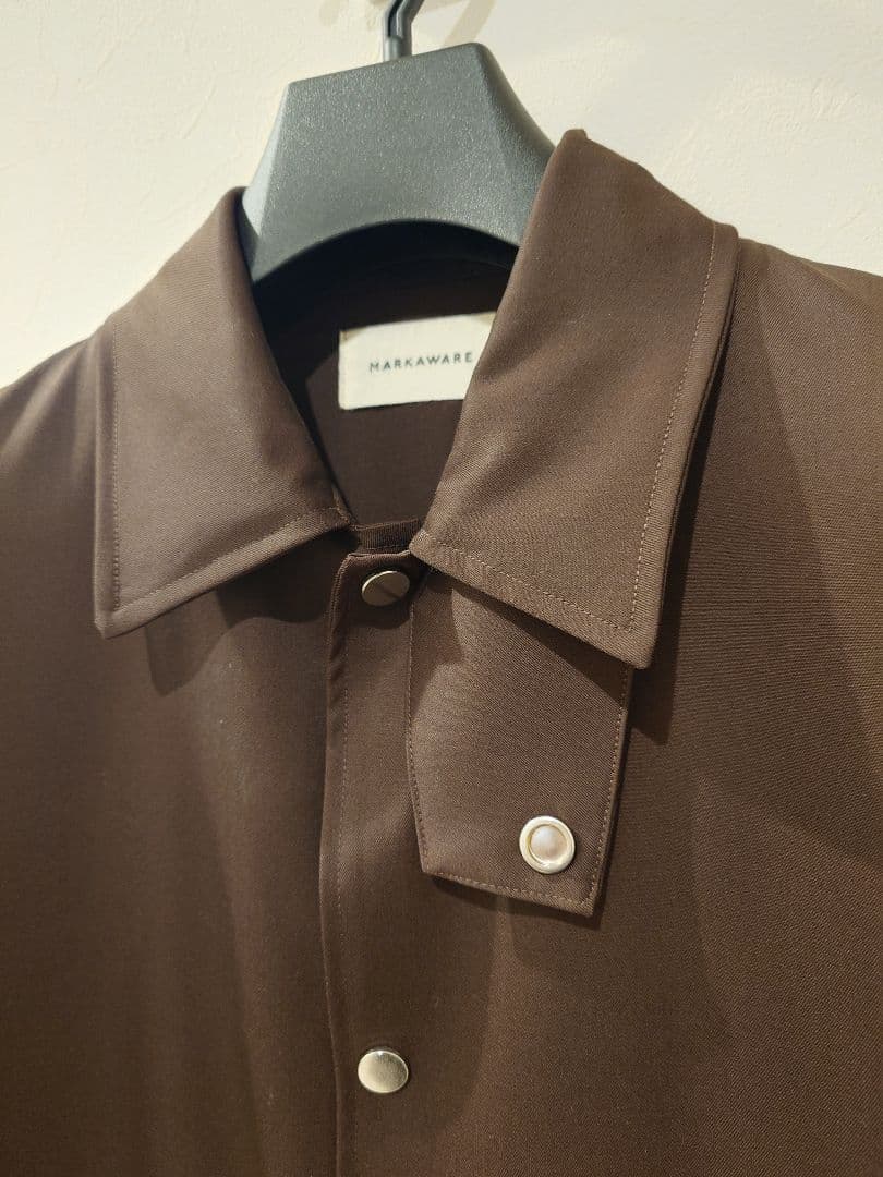 MARKAWARE 直営店別注 オーガニックウールギャバジンコーチジャケット