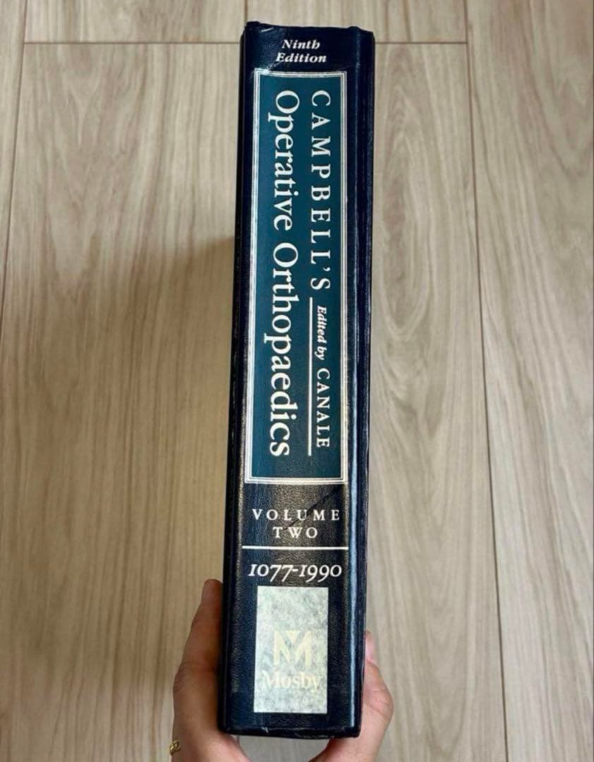 Campbell's Operative Orthopaedics 医学書　洋書