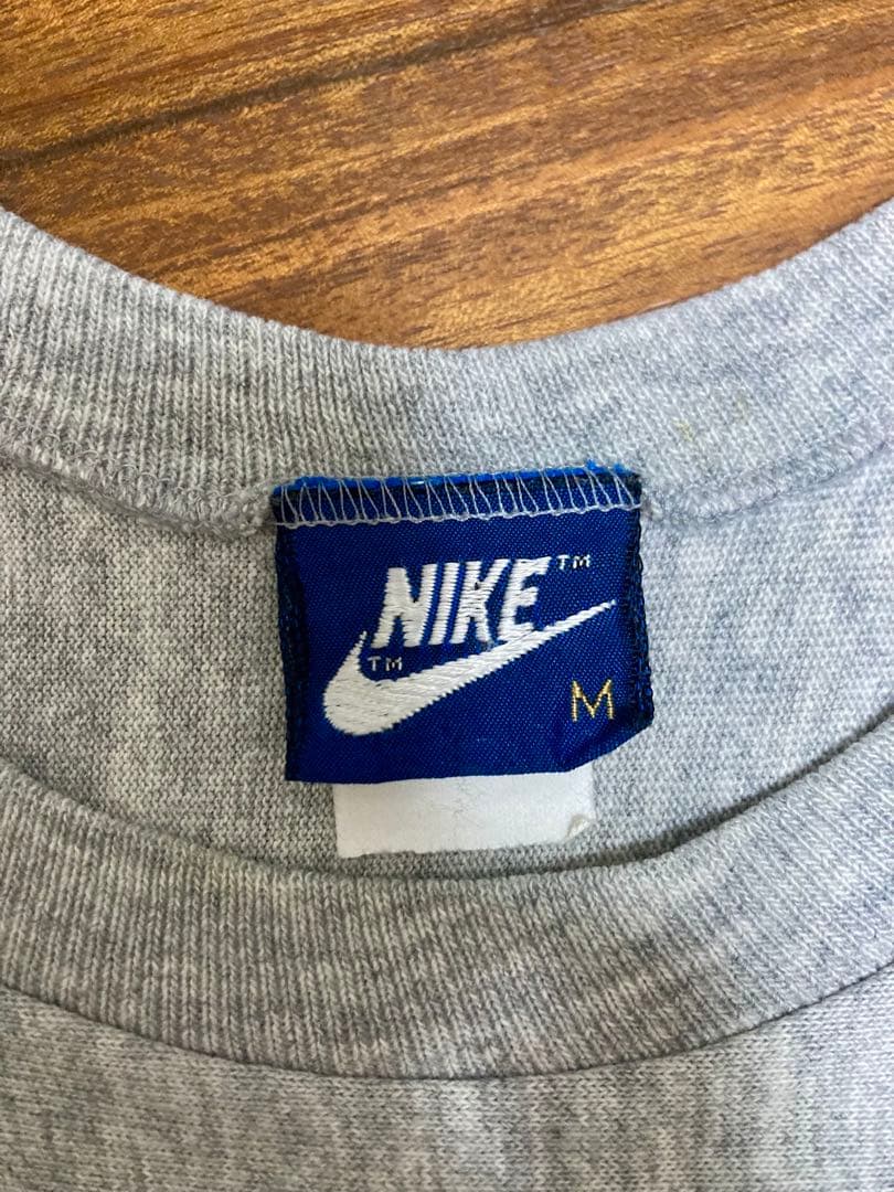 NIKE 紺タグ フットボールTシャツ Mサイズ