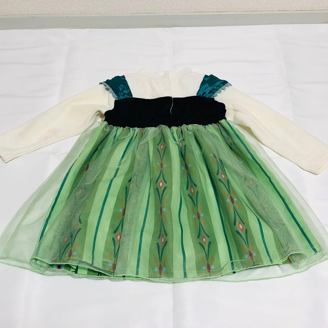 anyfam アナ雪　アナ　ワンピース　ドレス　90cm