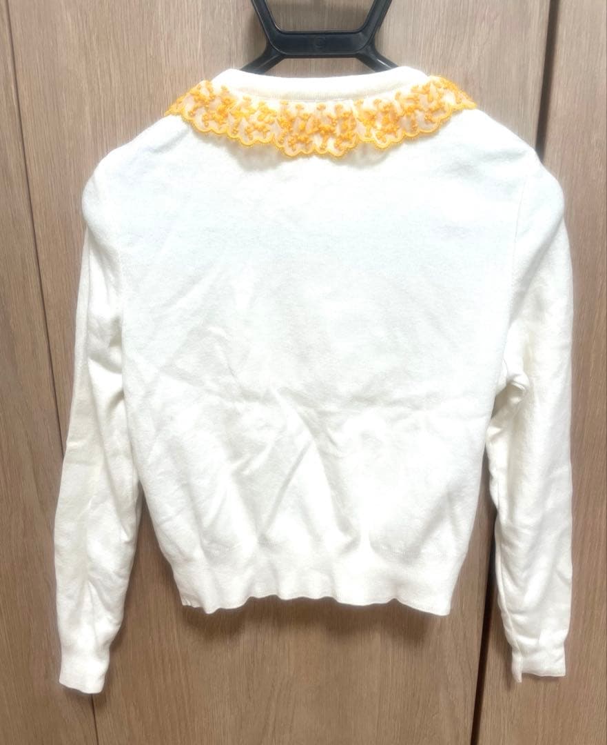 CAPRINO NADESHIKOカシミヤ混レース　カプリーノ　カーディガン