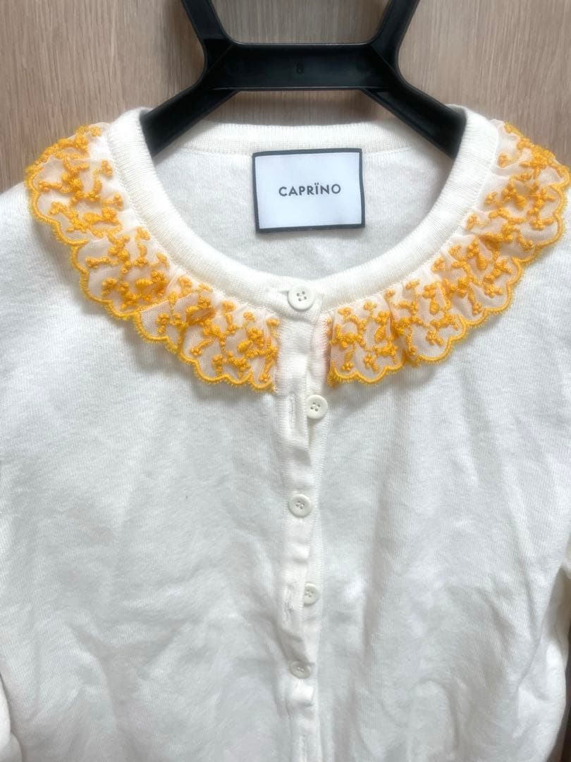 CAPRINO NADESHIKOカシミヤ混レース　カプリーノ　カーディガン
