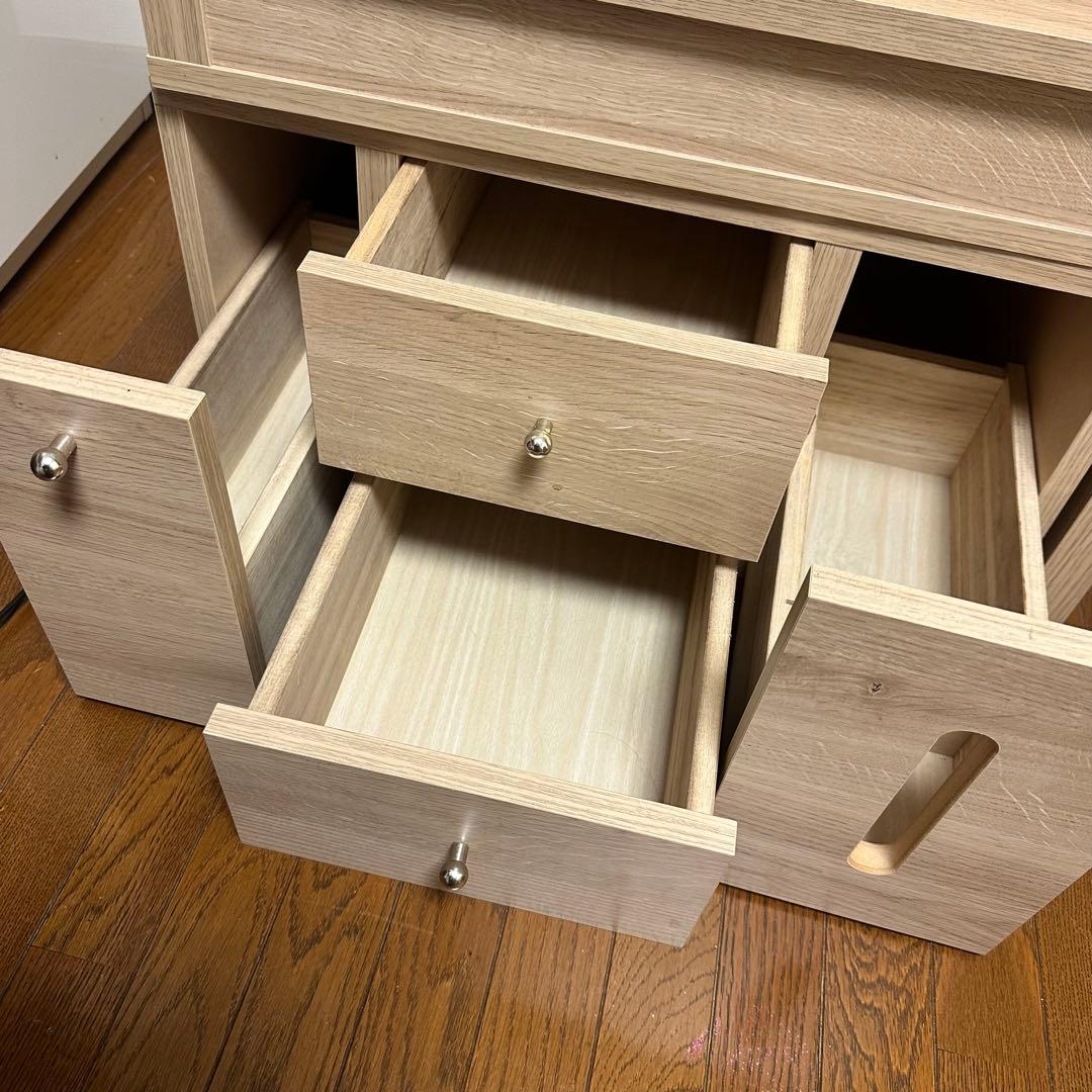 美品☆伸縮ドレッサー ロータイプ☆値下げ交渉可