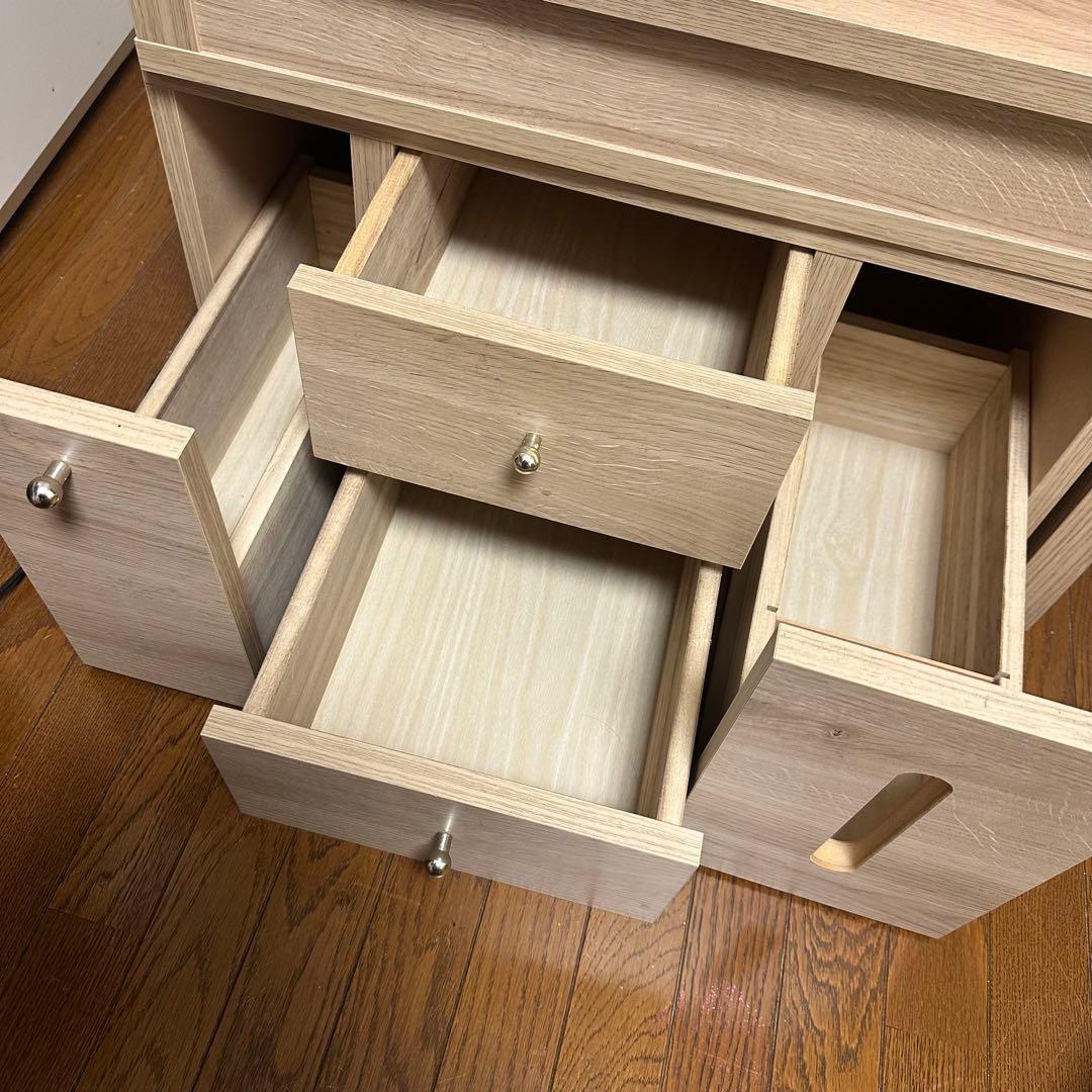 美品☆伸縮ドレッサー ロータイプ☆値下げ交渉可
