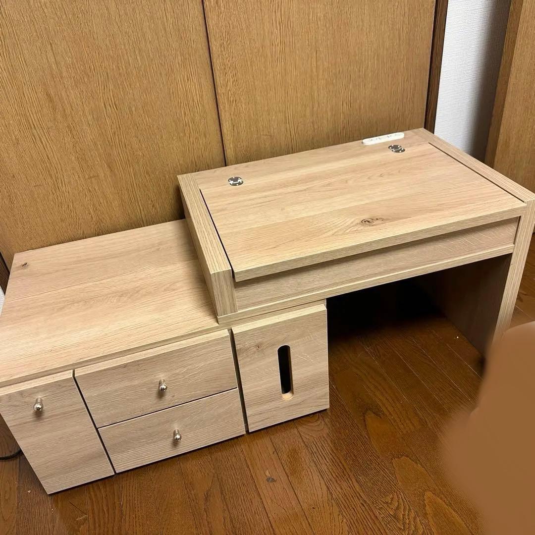 美品☆伸縮ドレッサー ロータイプ☆値下げ交渉可