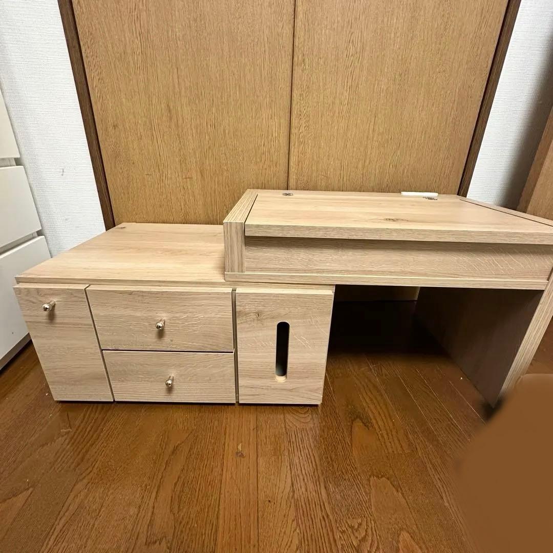 美品☆伸縮ドレッサー ロータイプ☆値下げ交渉可