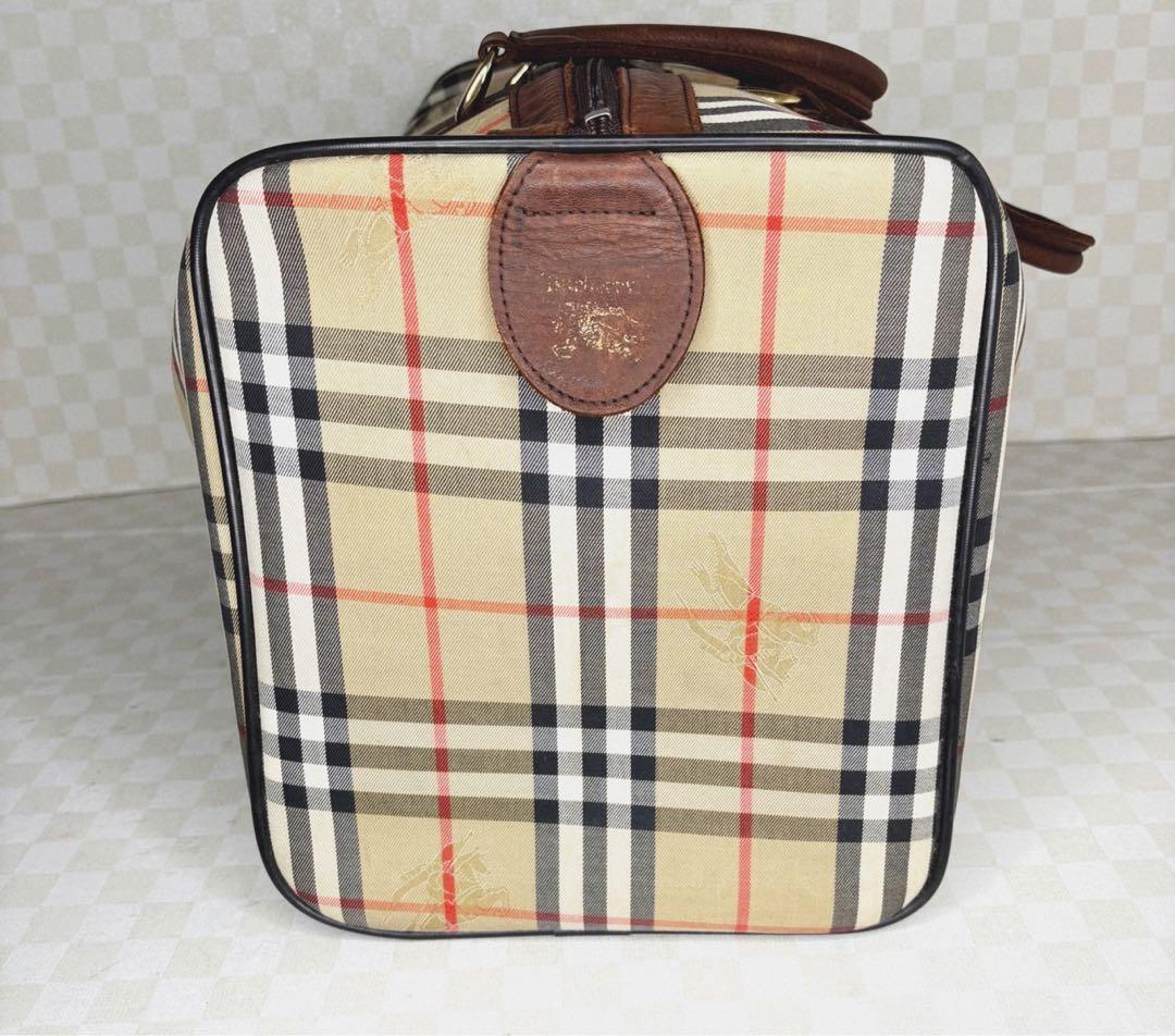 極美品　Burberryバーバリー　ボストンバッグ　旅行用バッグ　M59