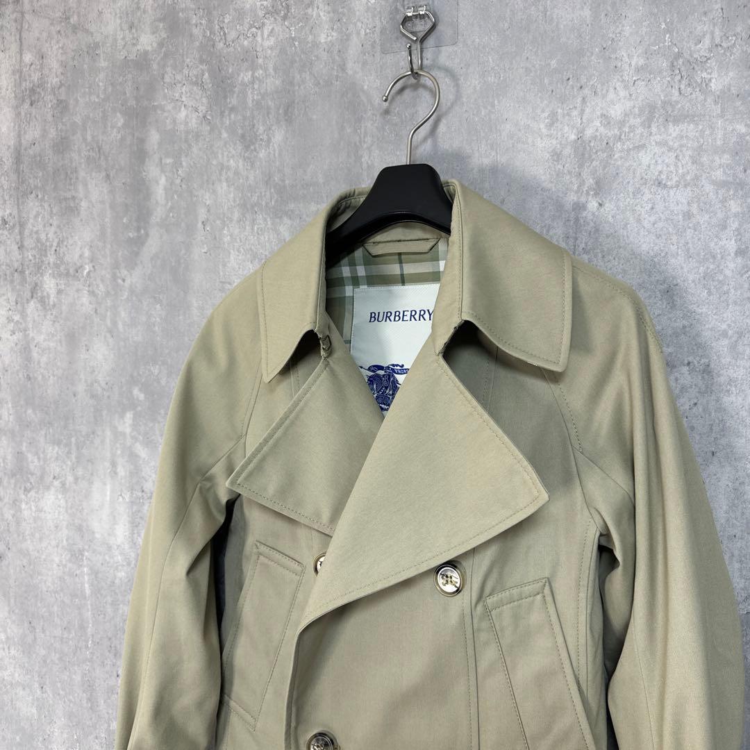 BURBERRY コットンブレンド トレンチジャケット UK2