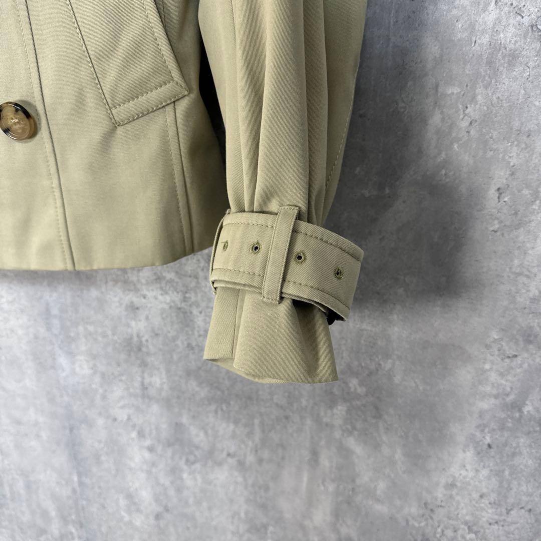 BURBERRY コットンブレンド トレンチジャケット UK2