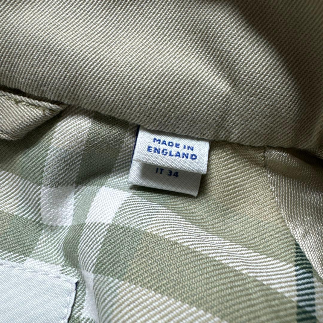 BURBERRY コットンブレンド トレンチジャケット UK2