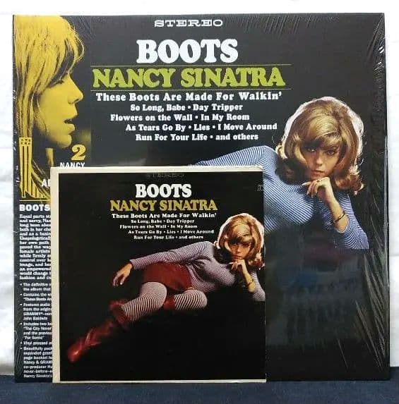 ナンシーシナトラ NANCY SINATRA♣ジュークボックス盤BOOTS！