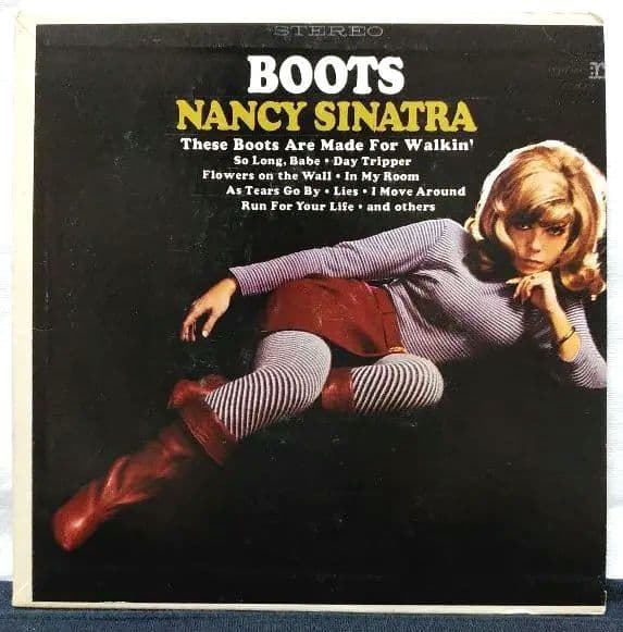 ナンシーシナトラ NANCY SINATRA♣ジュークボックス盤BOOTS！