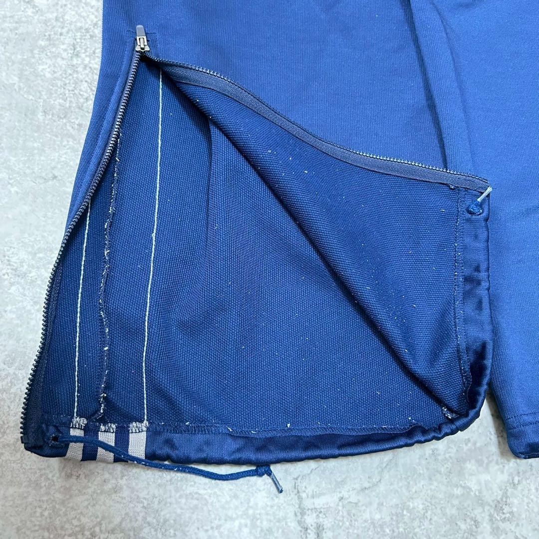 妖*魚様 y2k adidas トラックパンツ ワイド ネイビー パフォーマンス
