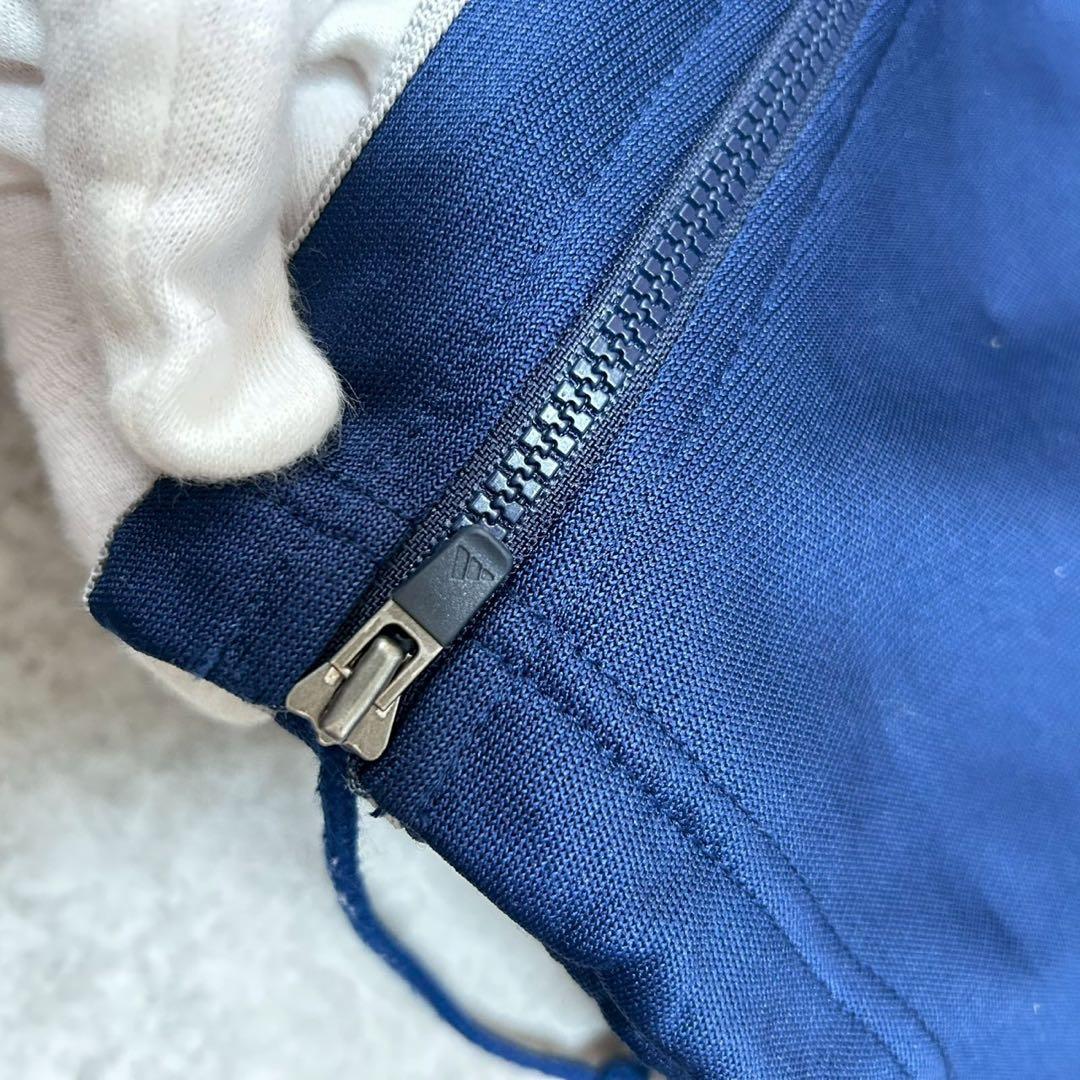 妖*魚様 y2k adidas トラックパンツ ワイド ネイビー パフォーマンス