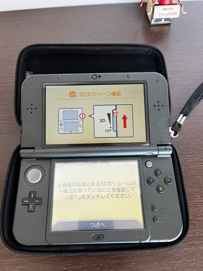 Newニンテンドー3DS LL モンハンモデル 完動品　ソフト付き