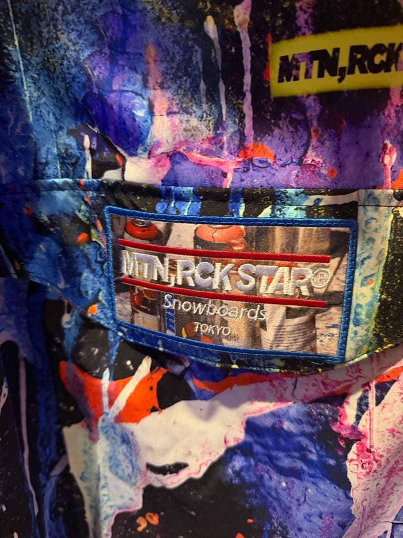 MTN ROCK STAR スノーボードウェア　XL 使用1度のみ
