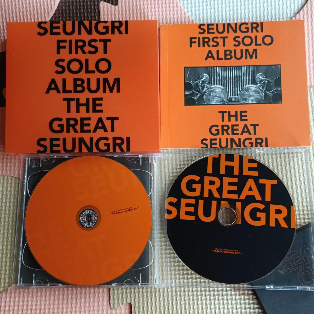 THE GREAT SEUNGRI 韓国盤CD スンリ VI BIGBANG 橙