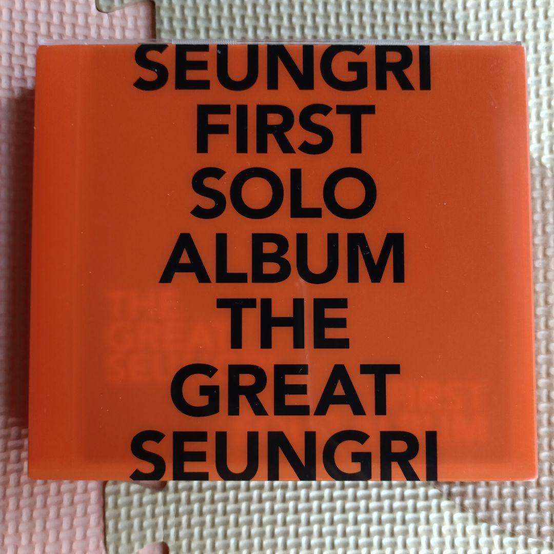 THE GREAT SEUNGRI 韓国盤CD スンリ VI BIGBANG 橙