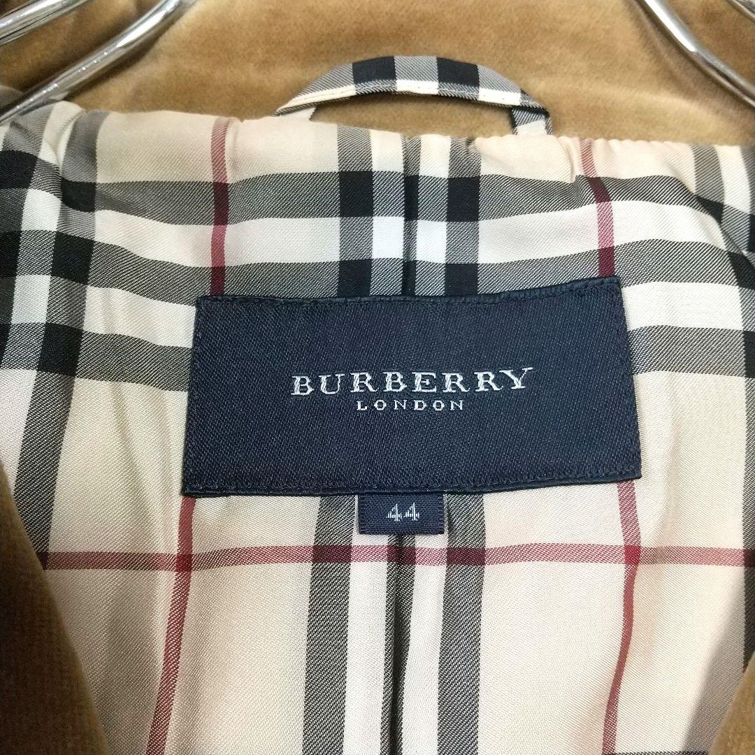 美品♡バーバリーロンドン テーラードジャケット 44 キャメル BURBERRY