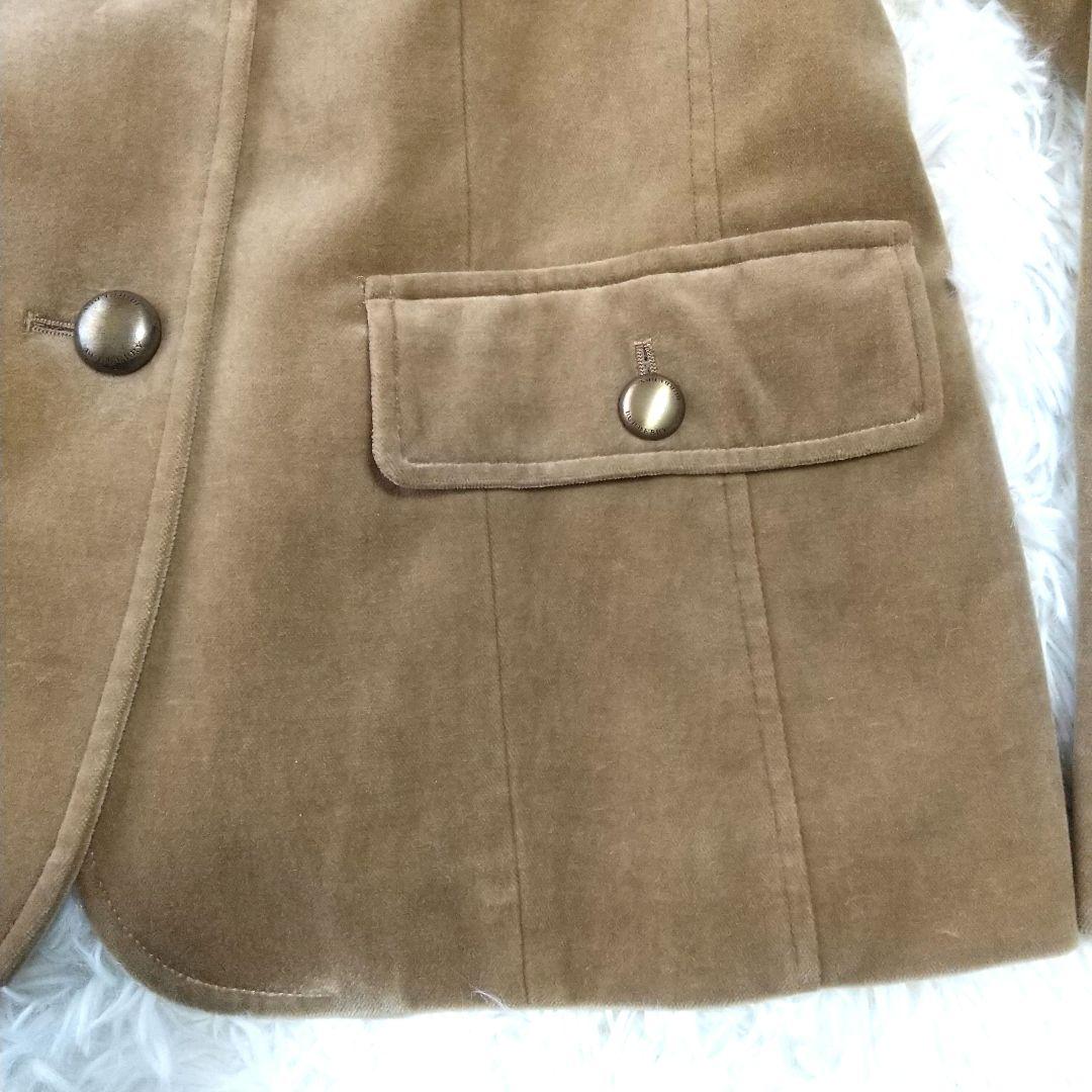 美品♡バーバリーロンドン テーラードジャケット 44 キャメル BURBERRY