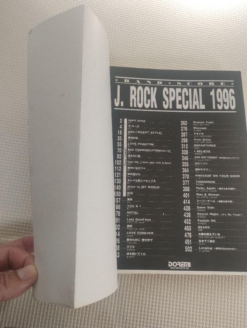B'z バンドスコア　J ROCK SPECIAL 1996　楽譜