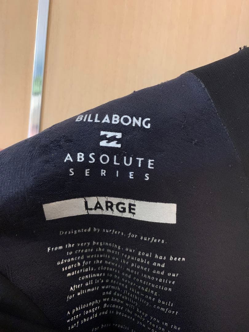 Billabong フルスーツ ブラック