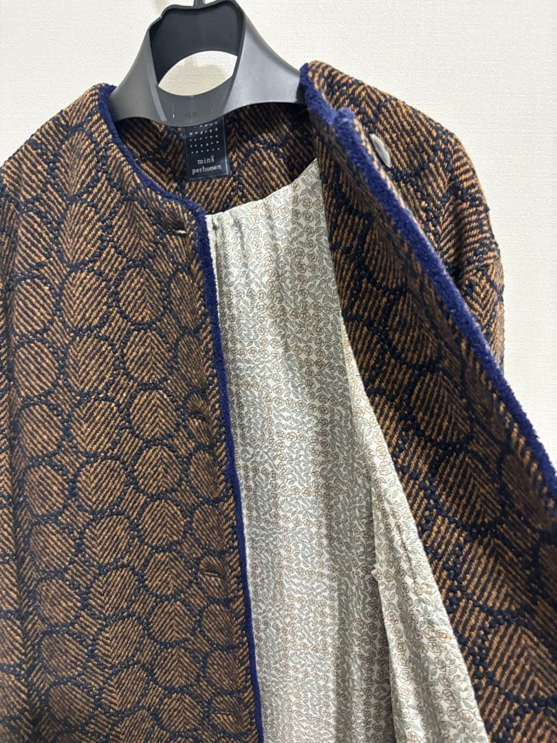 ミナペルホネン　タンバリン　コート　mina perhonen　40