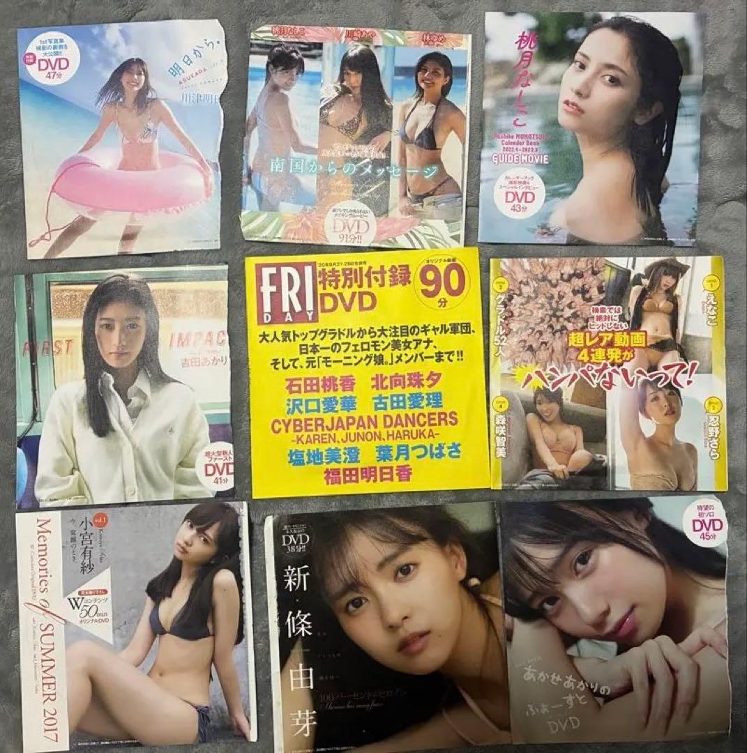 FRIDAY プレイボーイ　ヤングマガジン　ヤングチャンピオン他付録DVD76枚