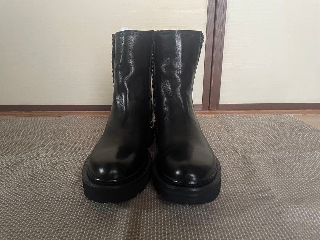 美品★未使用【STURLINI】BOTHS SIDE ZIP BOOTS