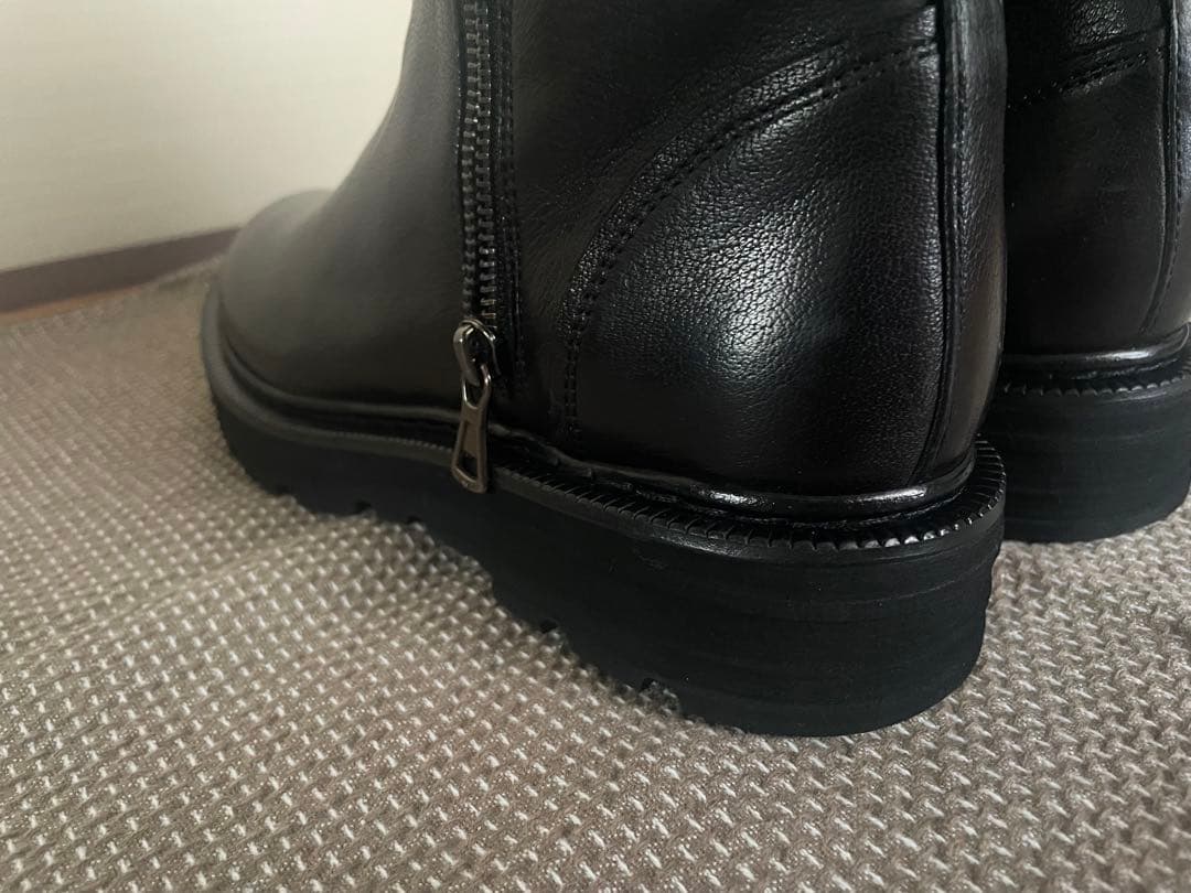 美品★未使用【STURLINI】BOTHS SIDE ZIP BOOTS
