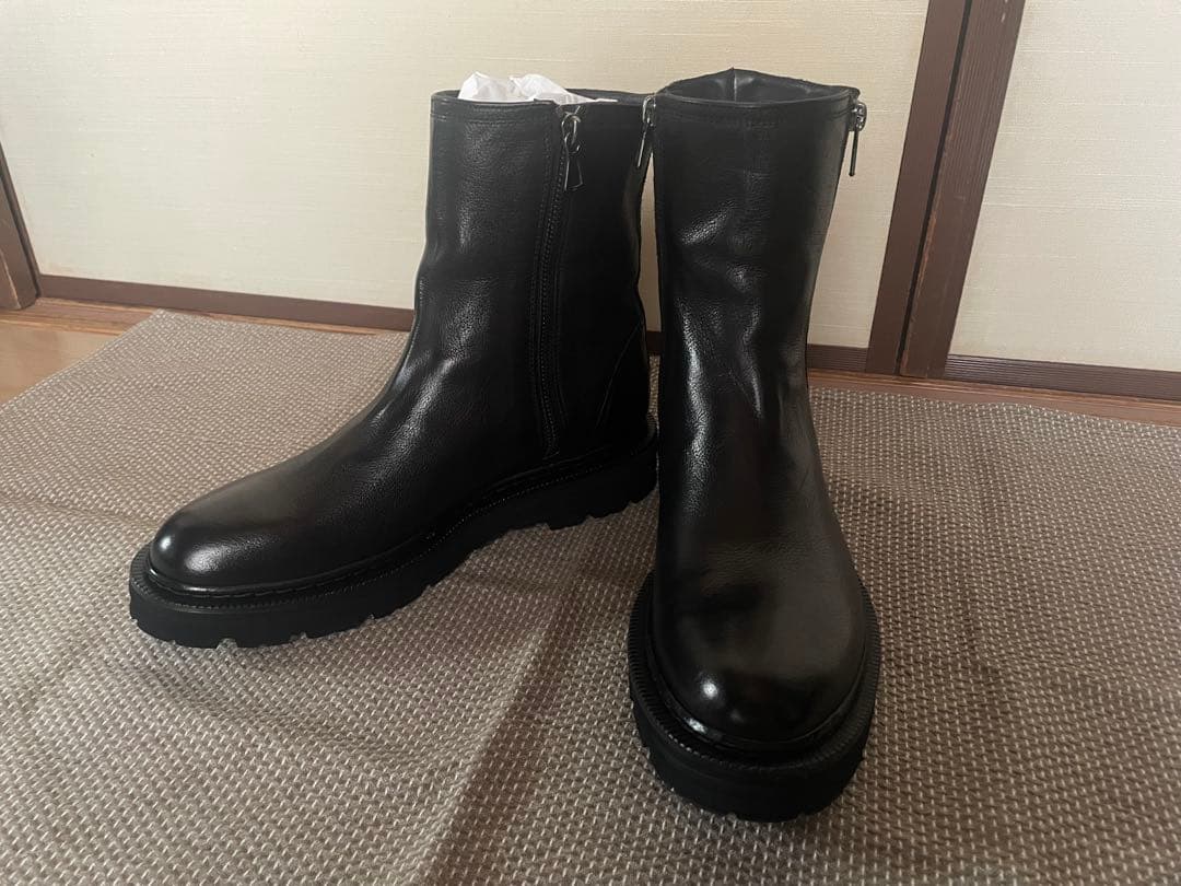 美品★未使用【STURLINI】BOTHS SIDE ZIP BOOTS