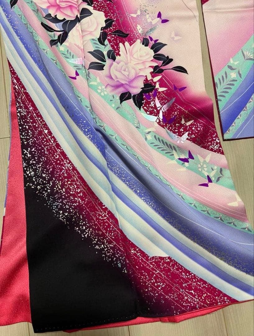 アイアイ✨　お振袖と長襦袢のセット✨